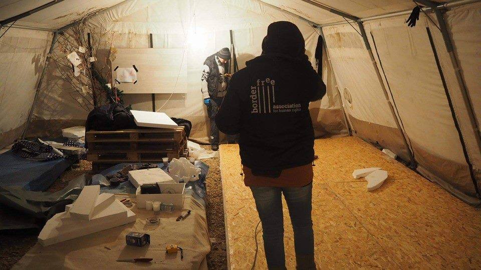 volunteer Tagebuch – Ein neuer Zeltboden muss her