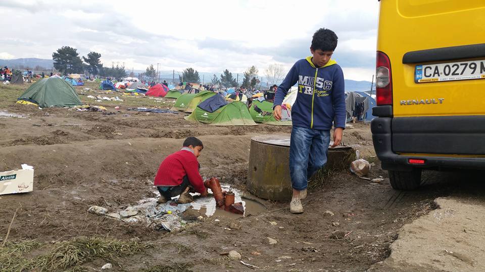 Ein ganz normaler Tag in Idomeni