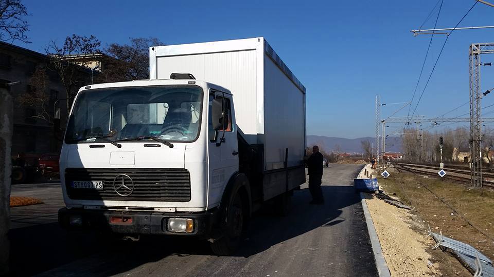 Unser Küchencontainer ist angekommen !