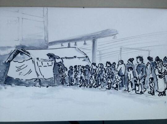 Eine kleine Geschichte aus Idomeni