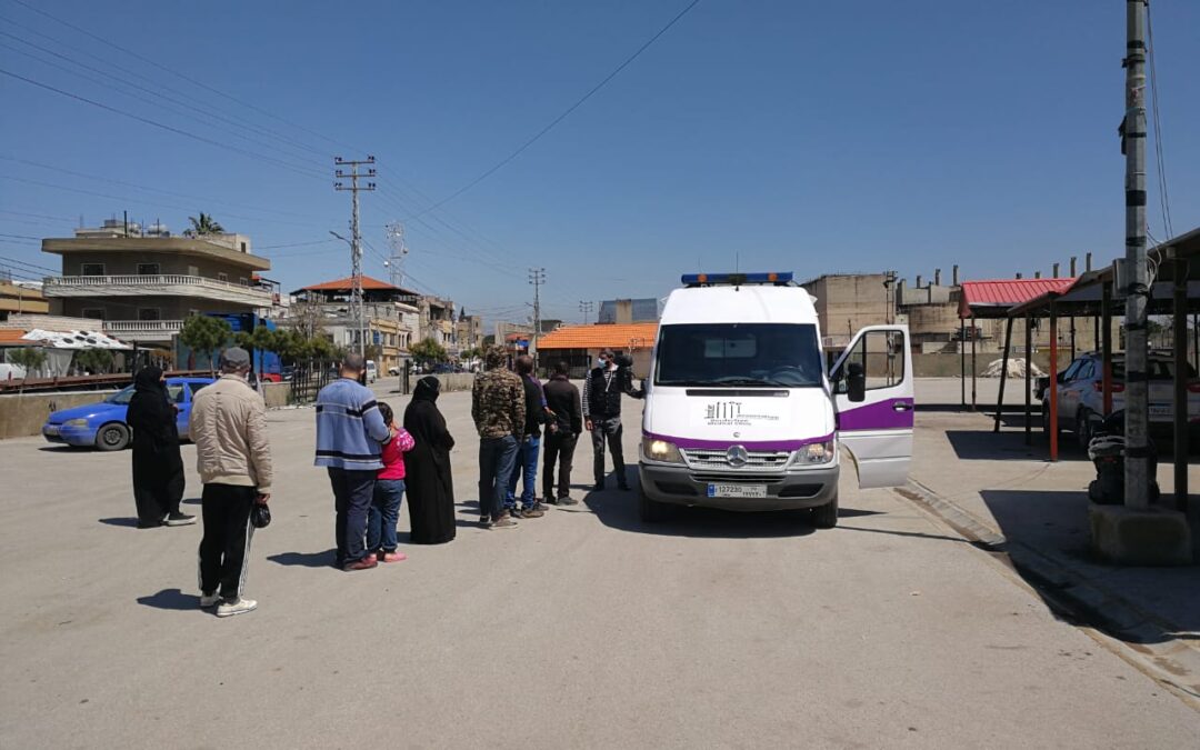 Mobile Klinik für Flüchtlingscamps im Libanon
