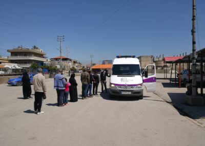 Mobile clinic for refugee camps in Lebanon