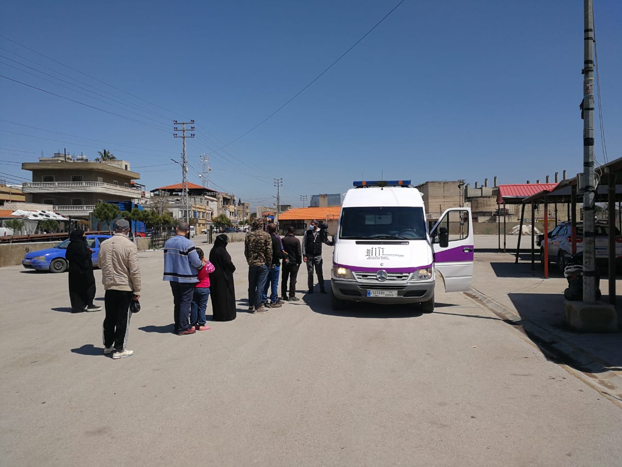 Mobile clinic for refugee camps in Lebanon