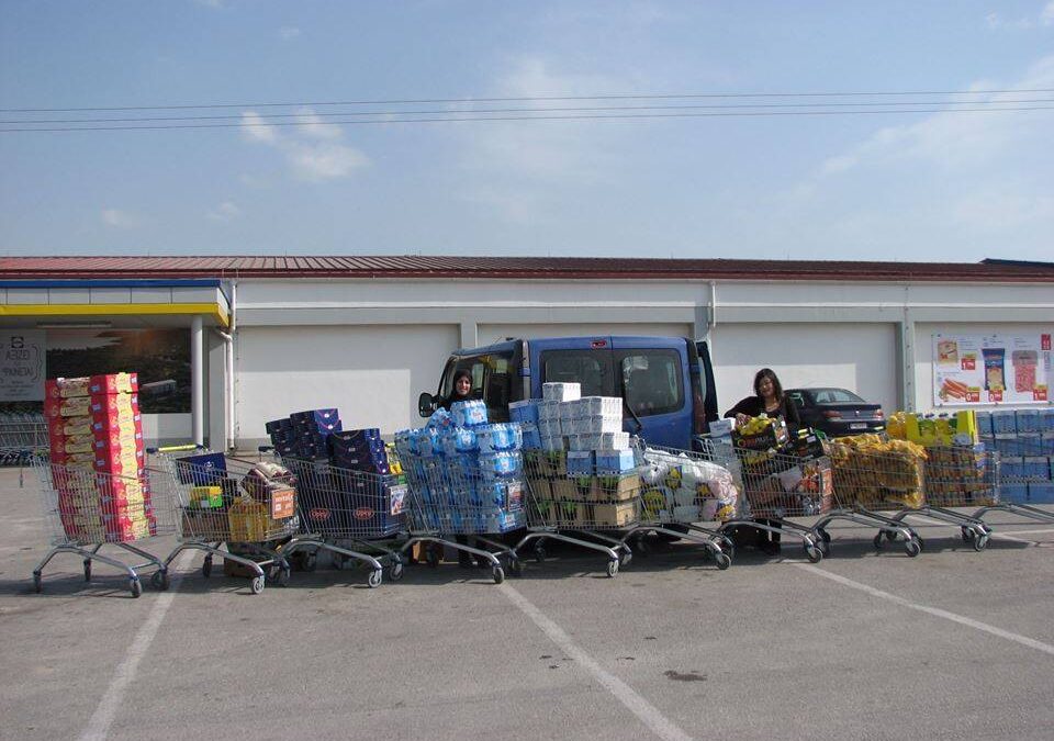 Einkaufen in Idomeni