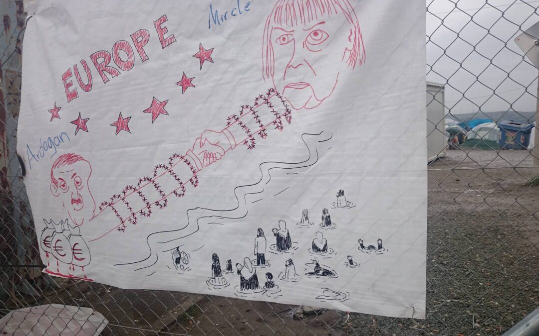Das EU-Abkommen erregt die Gemüter in Idomeni!