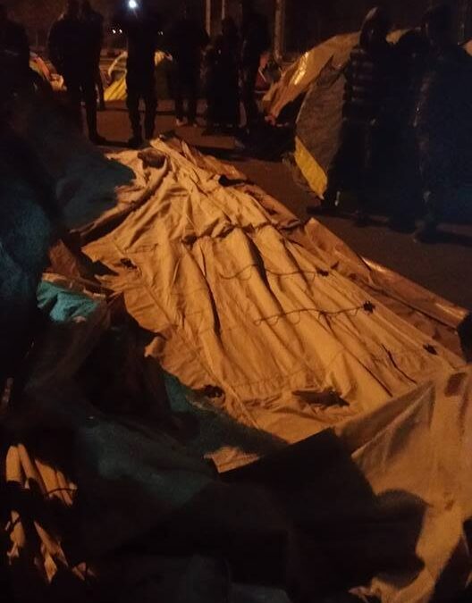 Idomeni – Gestern, als alles schlief…