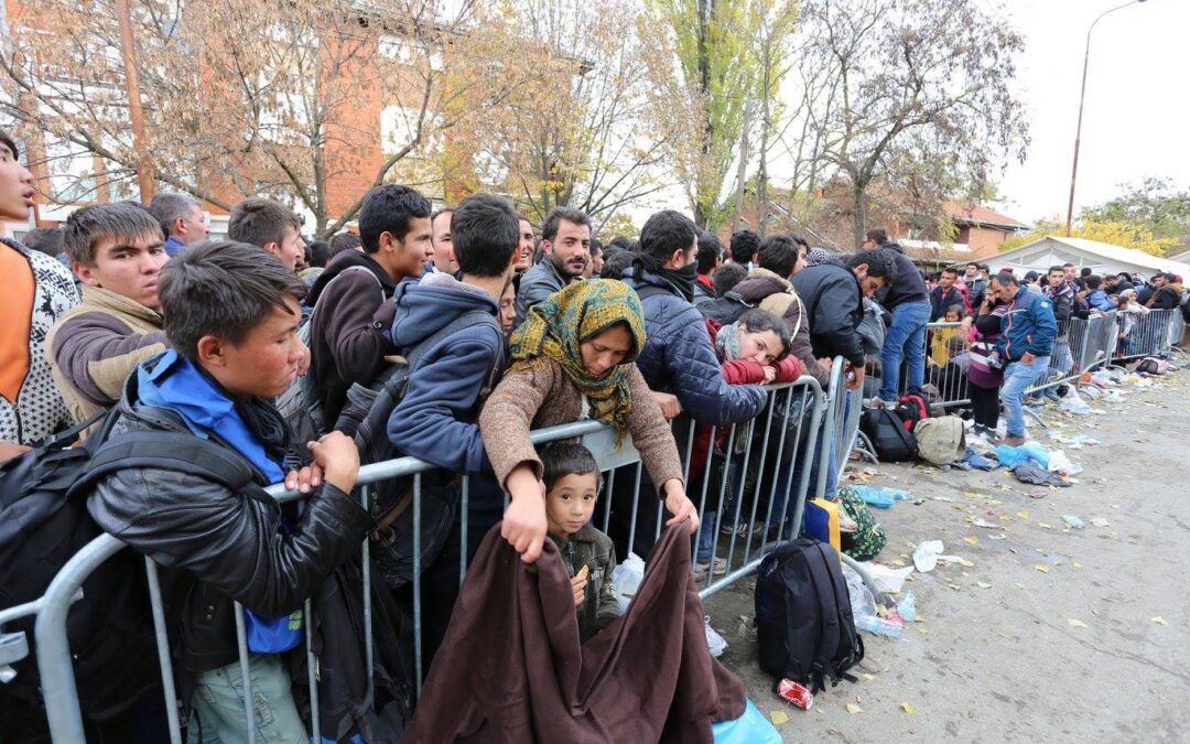 3′ bis 12’000 Flüchtlinge täglich…
