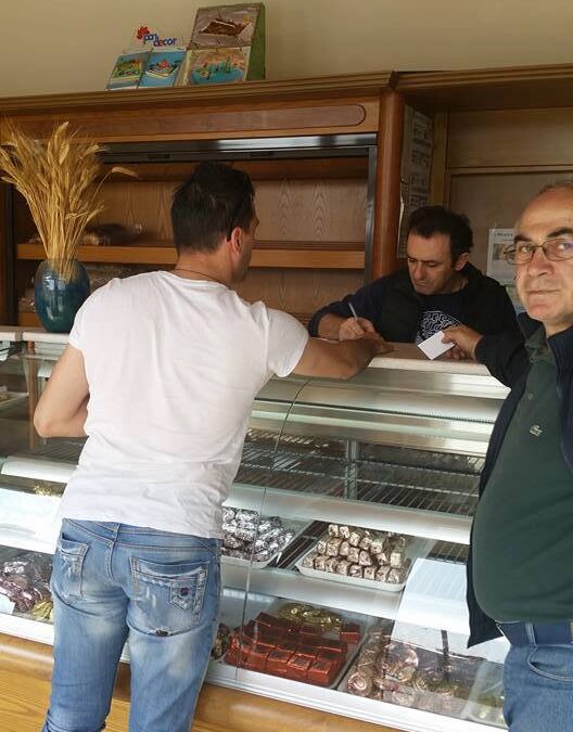 Bauer und Bäcker für Idomeni