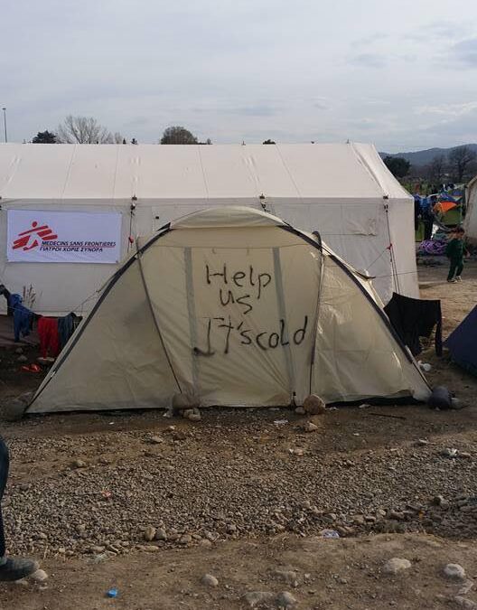 Idomeni – „help us it’s cold“